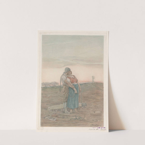 Le bout du sillon (1899) by Félicien Rops