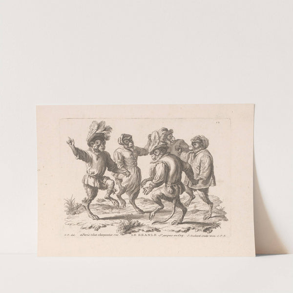 Le Branle (1733-1792) by Jean Baptiste Guélard