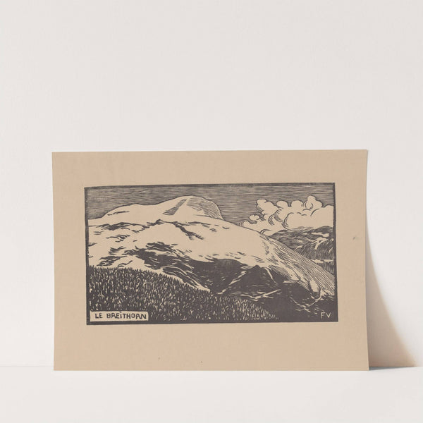 Le Breithorn (1892) by Félix Vallotton