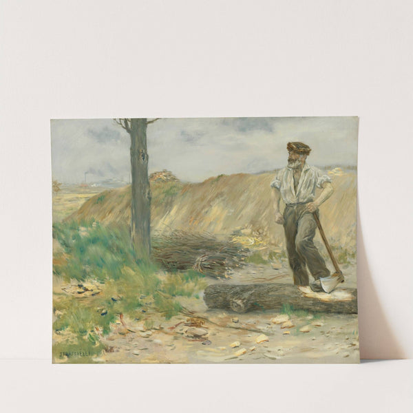 Le Bûcheron by Jean François Raffaëlli