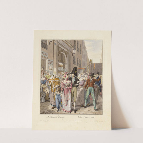 Le bureau des nourrices (1813) by George Emmanuel Opiz ou Opitz