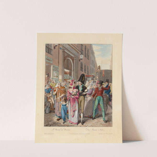 Le bureau des nourrices (1813) by George Emmanuel Opiz ou Opitz