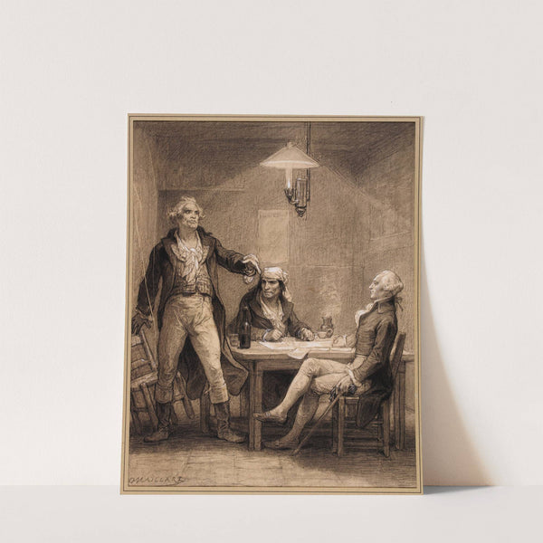 Le cabaret de la rue du Paon (1876) by Diogène Maillart