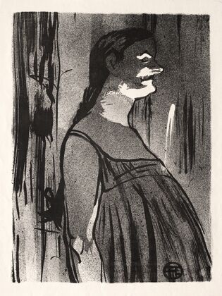 Le Café-concert; Mme. Abdala (1893)