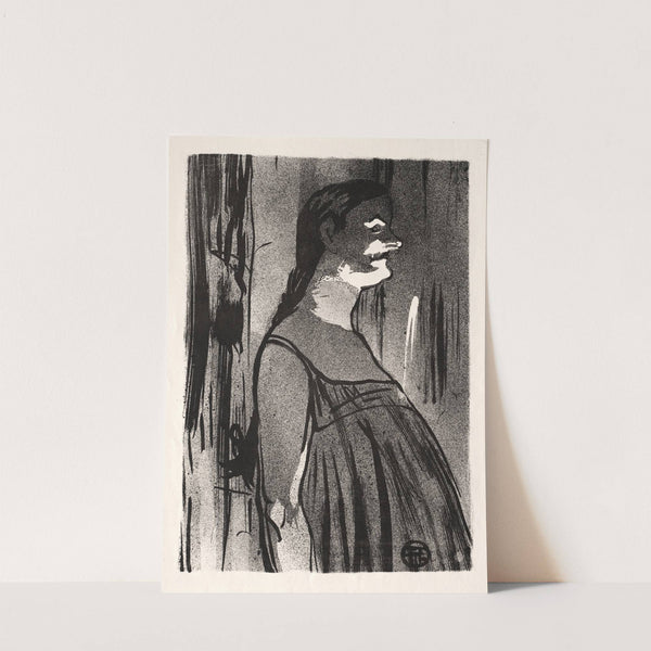 Le Café-concert; Mme. Abdala (1893) by Henri de Toulouse-Lautrec