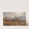 Le Caire, Brume, Poussiere Et Fumees Du Soir by Étienne Dinet