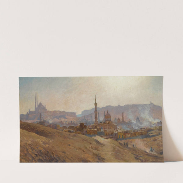Le Caire, Brume, Poussiere Et Fumees Du Soir by Étienne Dinet