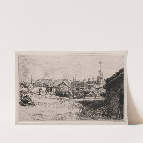 Le Calvaire, St. Jean-de-Mont (1909) by Auguste Louis Lepère