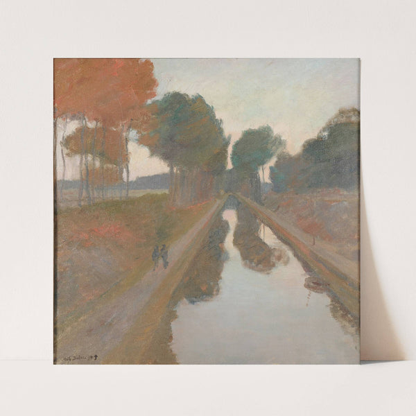 Le canal (1894) by Charles Marie Dulac