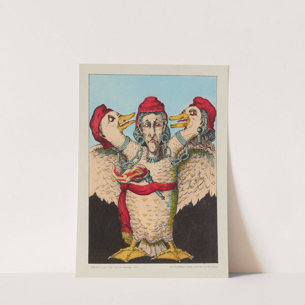 Le canard a trois becs. by H. Nérac