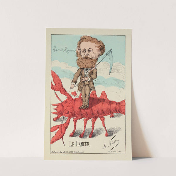 Le Cancer Raoul Rigault Le Char de la Liberté (Après la Cuisson) (1871) by H. Nérac
