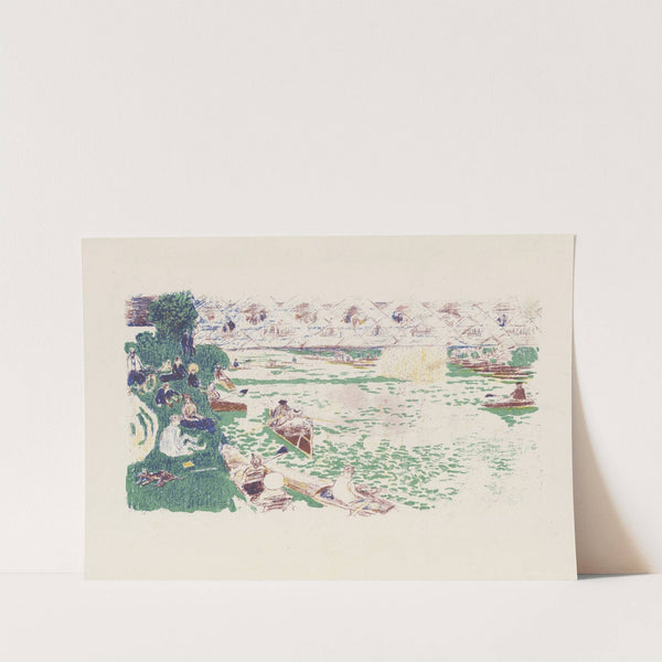 Le canotage (1897) by Pierre Bonnard