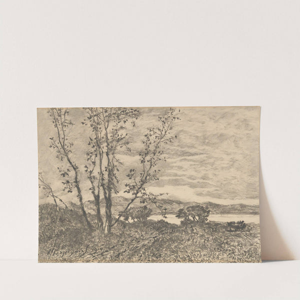 Le Cap Martin (1910) by Henri-Joseph Harpignies