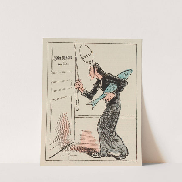 Le Carême by André Gill