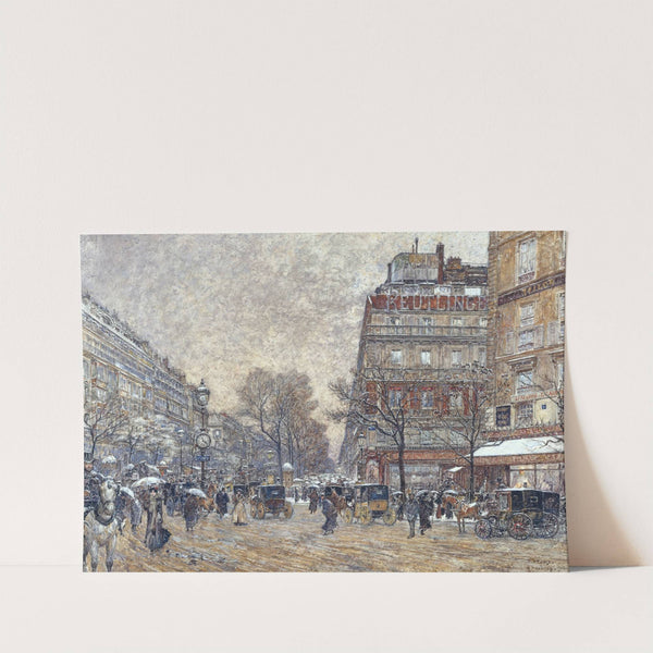 Le carrefour Richelieu-Drouot (1902) by Frédéric Houbron