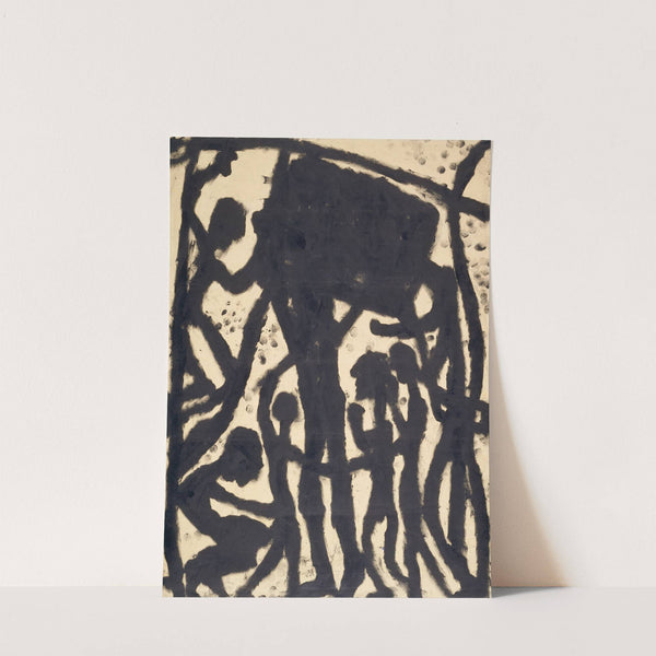 Le catafalque sans pesanteur by Louis Soutter