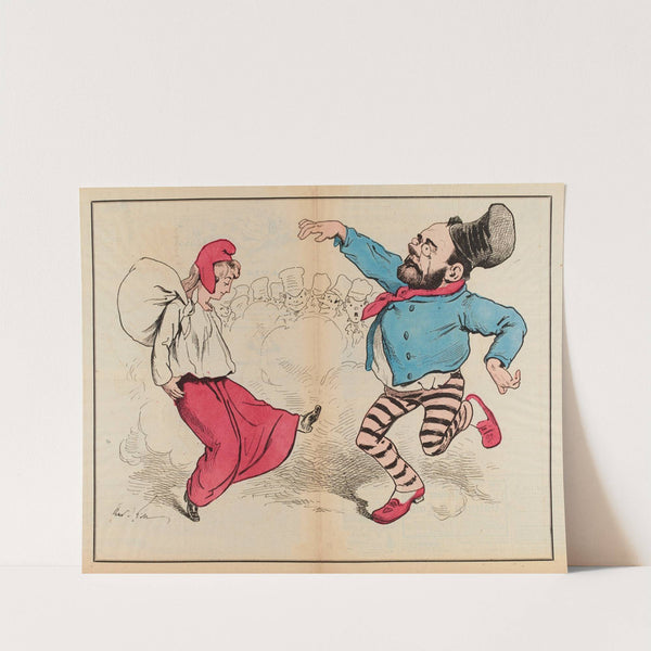 Le centenaire de l’Assomoir (1879) by André Gill