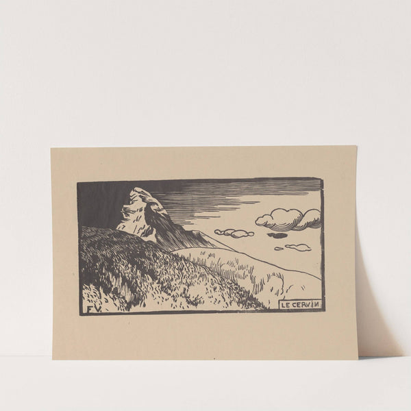 Le Cervin (1892) by Félix Vallotton