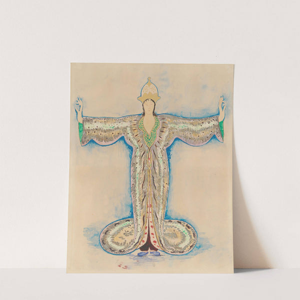 Le Chagrin dans le palais de Han – maquette de costume (1912) by René Piot