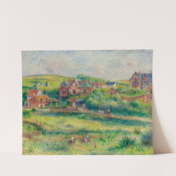 Le Châlet De Blanche Pierson À Pourville by Pierre-Auguste Renoir