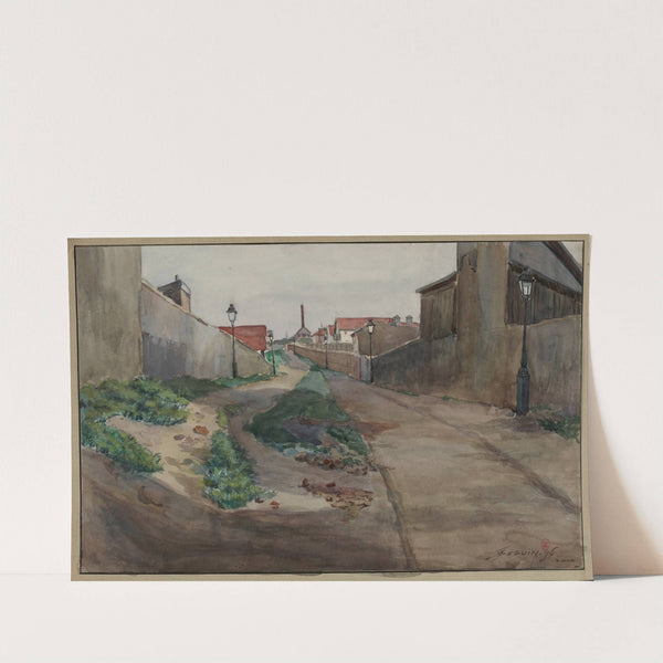 Le champ Pascaud ou Passereau, future avenue de la Convention (1896) by F. Séguin