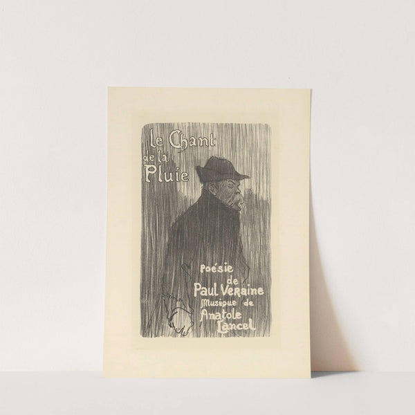 Le Chant – de la – Pluie – Poésie – de – Paul Veraine (1893) by Théophile Alexandre Steinlen