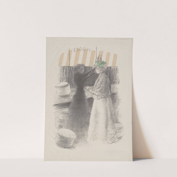 Le chapeau vert (1896) by Félix Vallotton