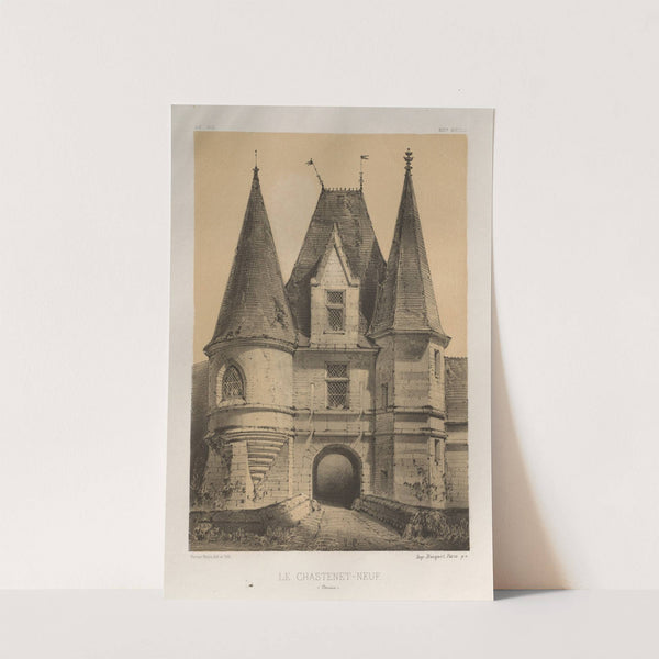 Le ChasteLet-Neuf (Corrèze) (1860) by Victor Petit