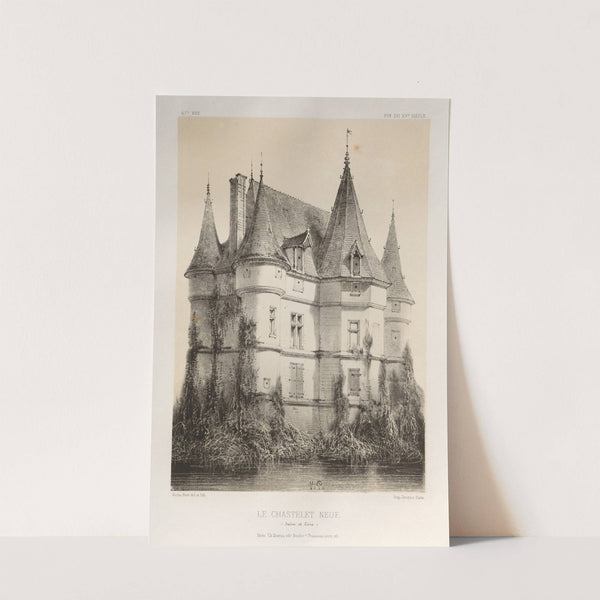 Le Chastenet-Neuf Saône et Loire) (1860) by Victor Petit