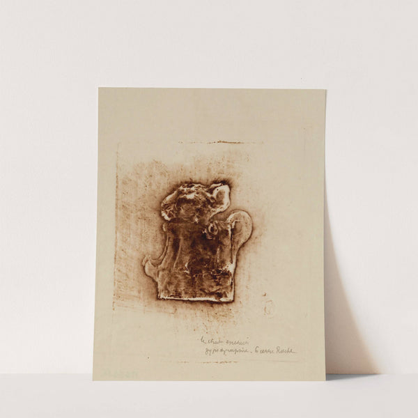 Le chat (encrier) (1915) by Pierre Roche