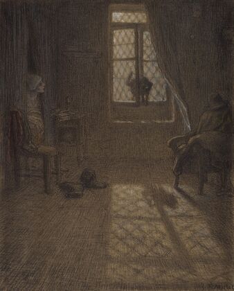 ‘Le chat’ or The Cat at the Window