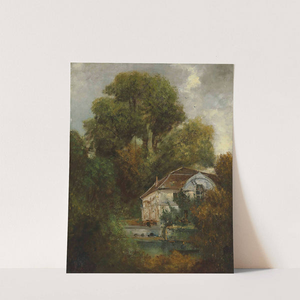 Le Château de Beaulieu; près de Lausanne (1875) by Gustave Courbet