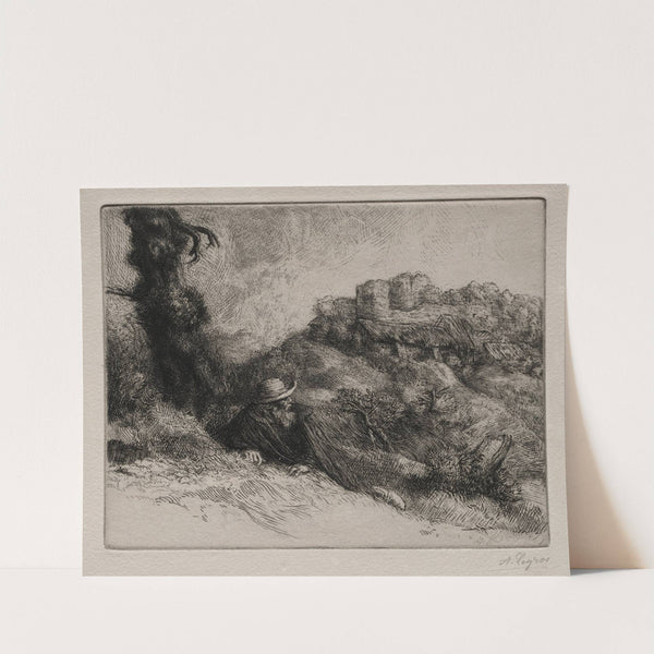 Le Châteaux des Revenants (c. 1857–1911) by Alphonse Legros