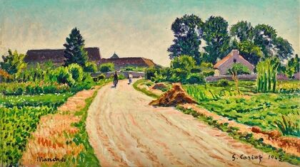 Le chemin à Mandres