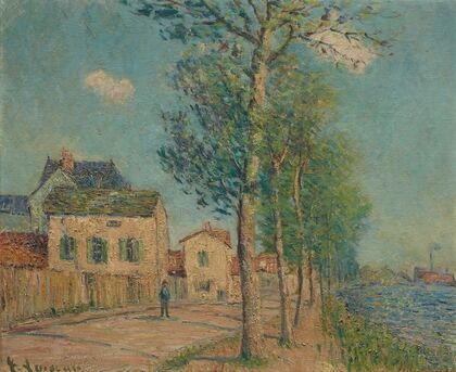 Le Chemin au bord de la rivière