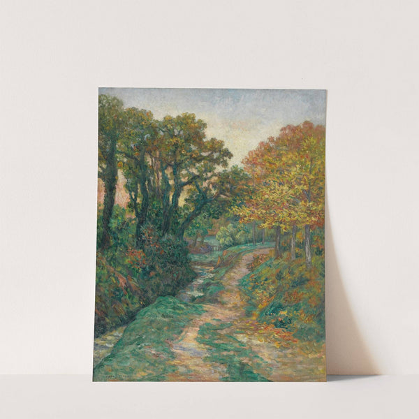 Le Chemin Creux près du Ruisseau by Ernest de Chamaillard