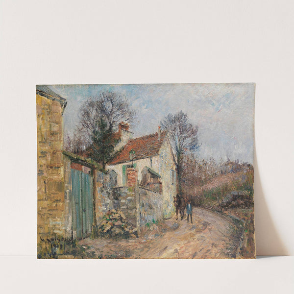 Le chemin de la Plaine, Pontoise by Gustave Loiseau
