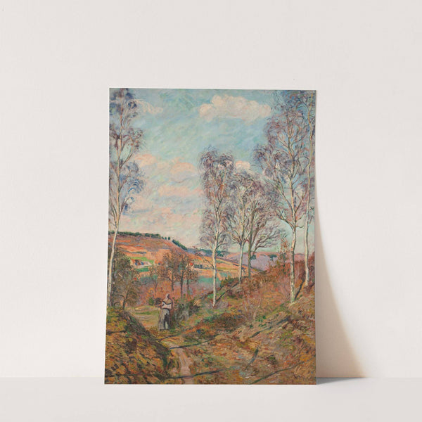 Le chemin vers la vallée (1885) by Armand Guillaumin