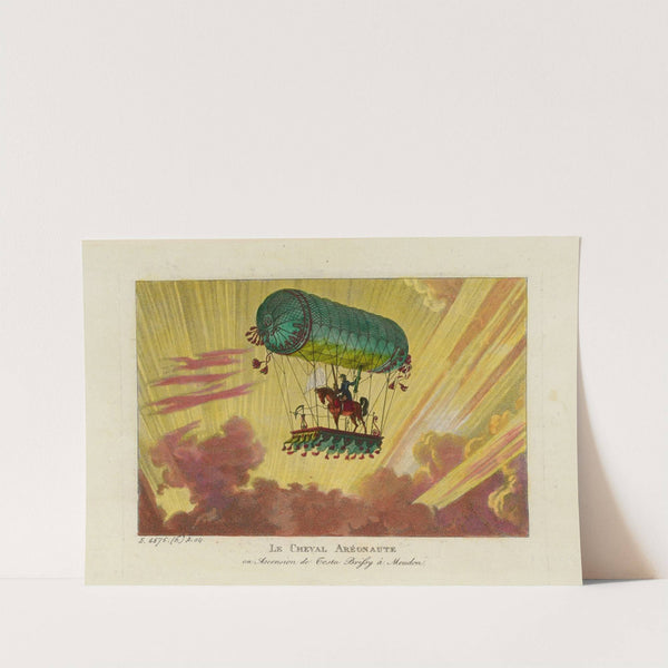 Le Cheval Aéronaute by Jean Démosthène Dugourc