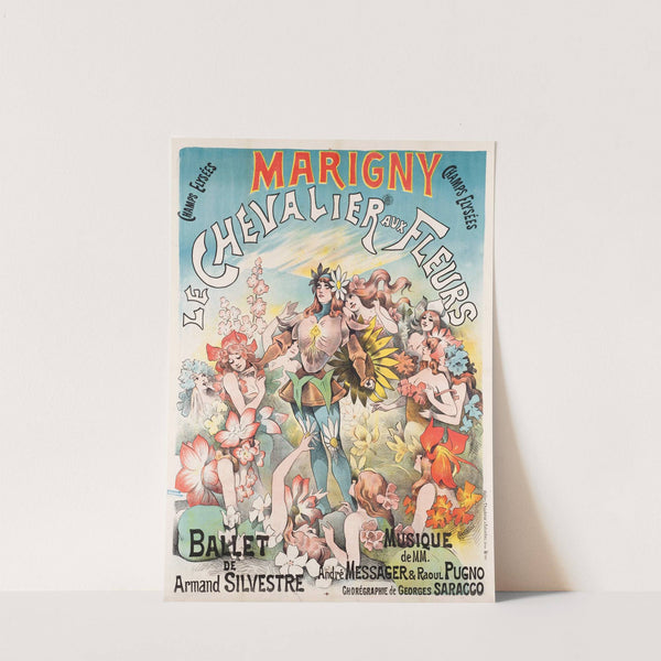 Le Chevalier Aux Fleurs (1897) by Alfred Choubrac