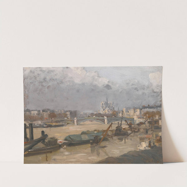 Le Chevet De Notre Dame (circa 1900) by Albert Lebourg