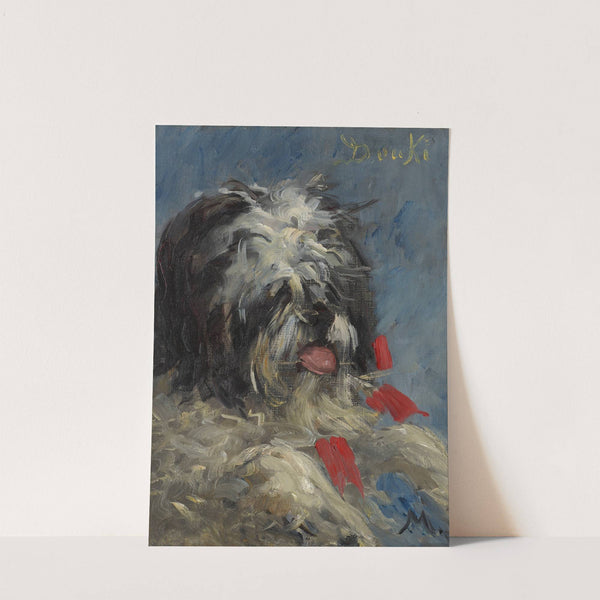 Le chien ‘Donki’ (1876) by Édouard Manet