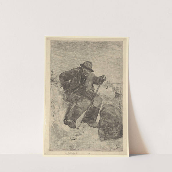 Le chiffonnier éreinté (1879) by Jean François Raffaëlli