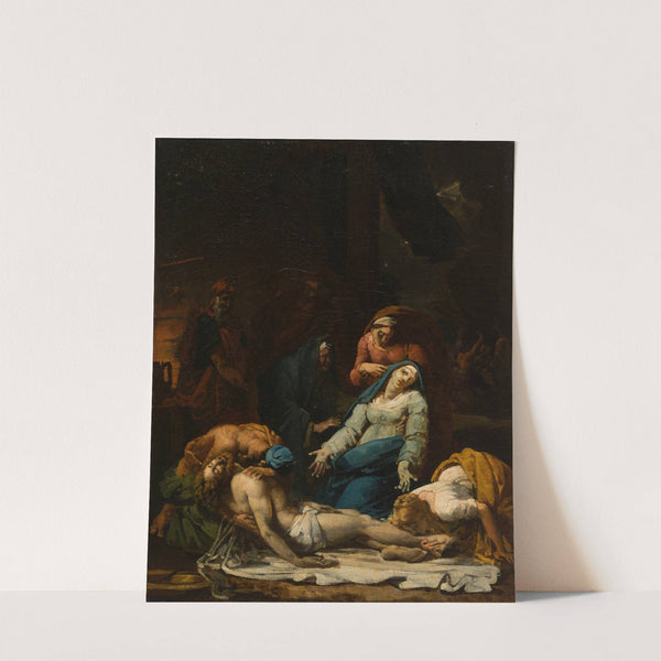 Le Christ descendu de la Croix by Alexandre-Charles Guillemot