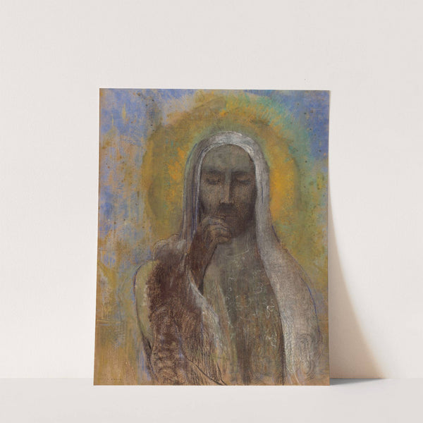 Le Christ du silence by Odilon Redon