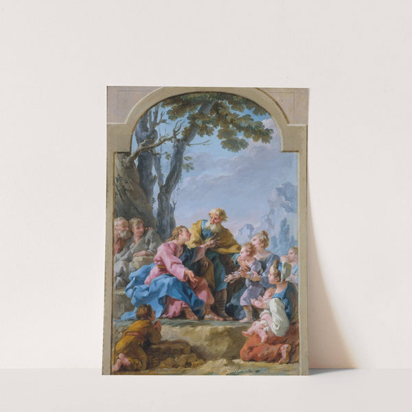 Le Christ et les Petits Enfants by Nöel Hallé