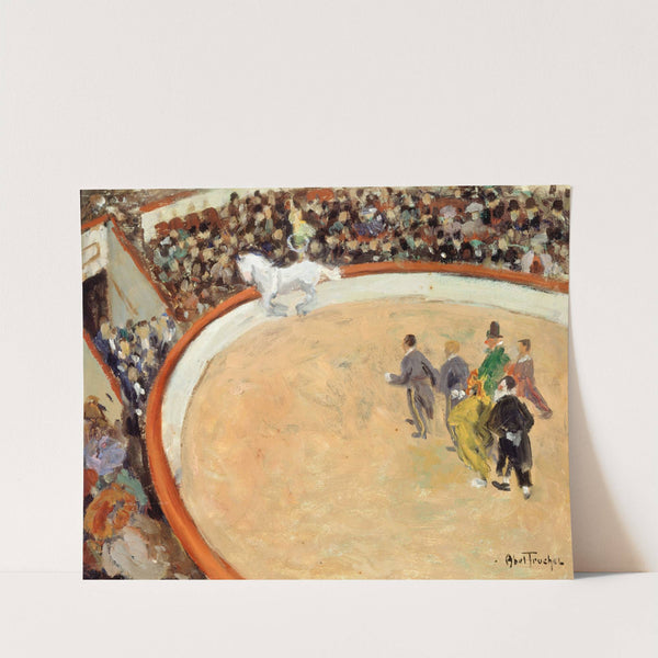 Le cirque Médrano, boulevard Rochechouard by Louis Abel-Truchet