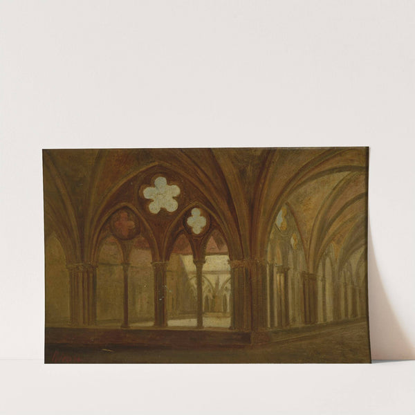 Le Cloître de Saint-Nicaise by François Clovis Hécart-Gaillot