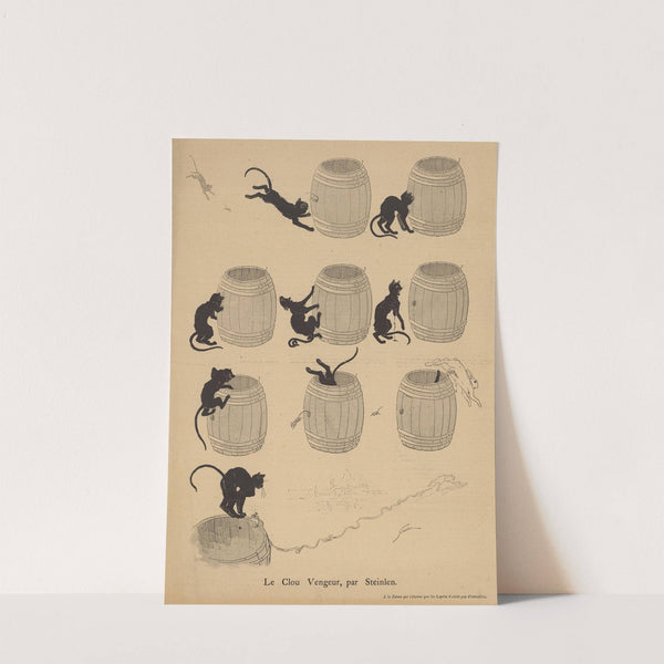 Le Clou Vengeur (1884) by Théophile Alexandre Steinlen