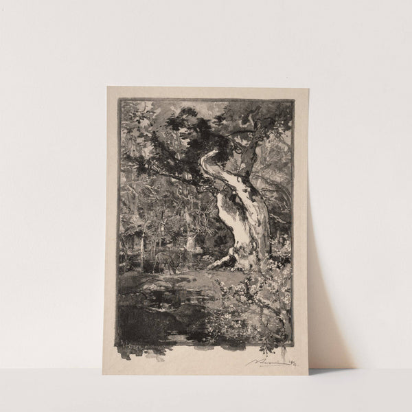 Le Clovis, Plateau de Bellecroix (1890) by Auguste Louis Lepère